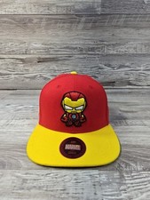 Iron Man Lids Exclusive Youth Young Teen Hat Cap Marvel Red Yellow Avengers