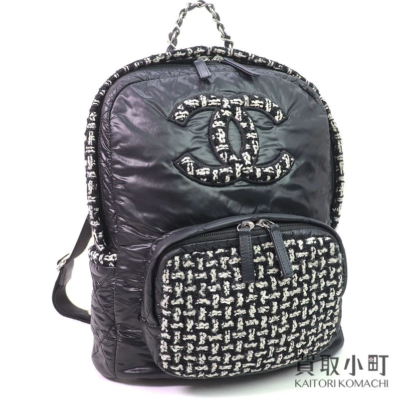 CHANEL Nylon Exterior Backpack Bags & Handbags for Women for sale