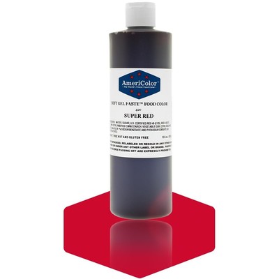 AmeriColor Food Color Super Red 13.5 Oz