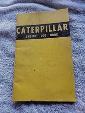 LIBRO CAT Caterpillar motor registro raro original Cat 40-20167
