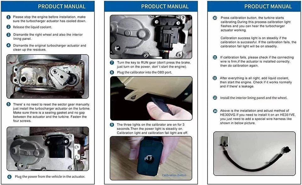 Turbocargador Para Ram 2500 3500 13-18 Cummins 5494878RX HE351VE 6.7L 68445522AA Foto 2 de 4
