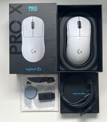 Logitech G Pro X Superlight Weiß   Sehr guter Zustand   OVP