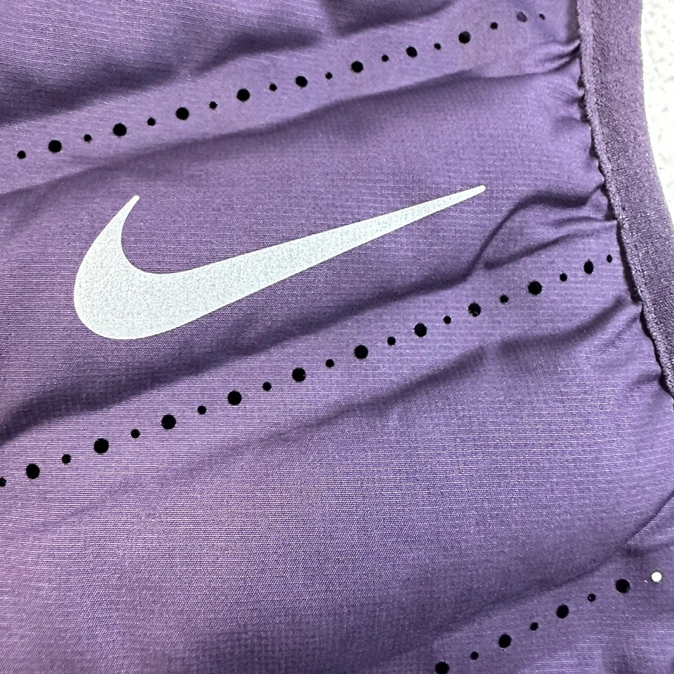 Nike Aeroloft Chaleco para Correr Mujer Pequeño Púrpura 800 Plumón Relleno Bolsillos Reflectantes Foto 3 de 4