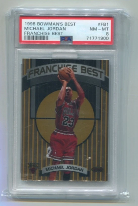 Bowman Michael Jordan Basketball Chicago Bulls Sports Trading Card