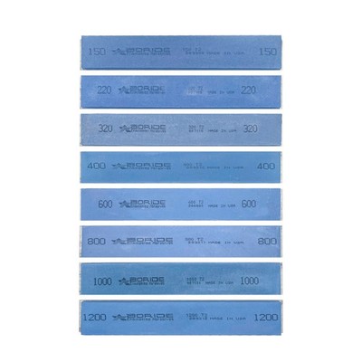 Boride series T2 + (1'' x 6'') Sharpener stones set (8 pcs.) + Free Shipping / LA