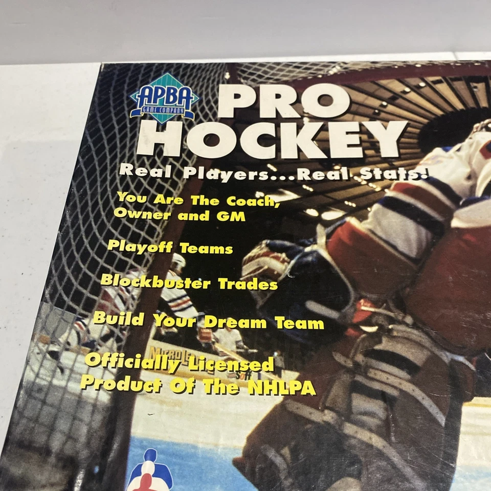 Vintage 1996 APBA Pro Hockey Board Game NHLPA Licensed Game Chicago/Philadelphia - Image 2 of 4