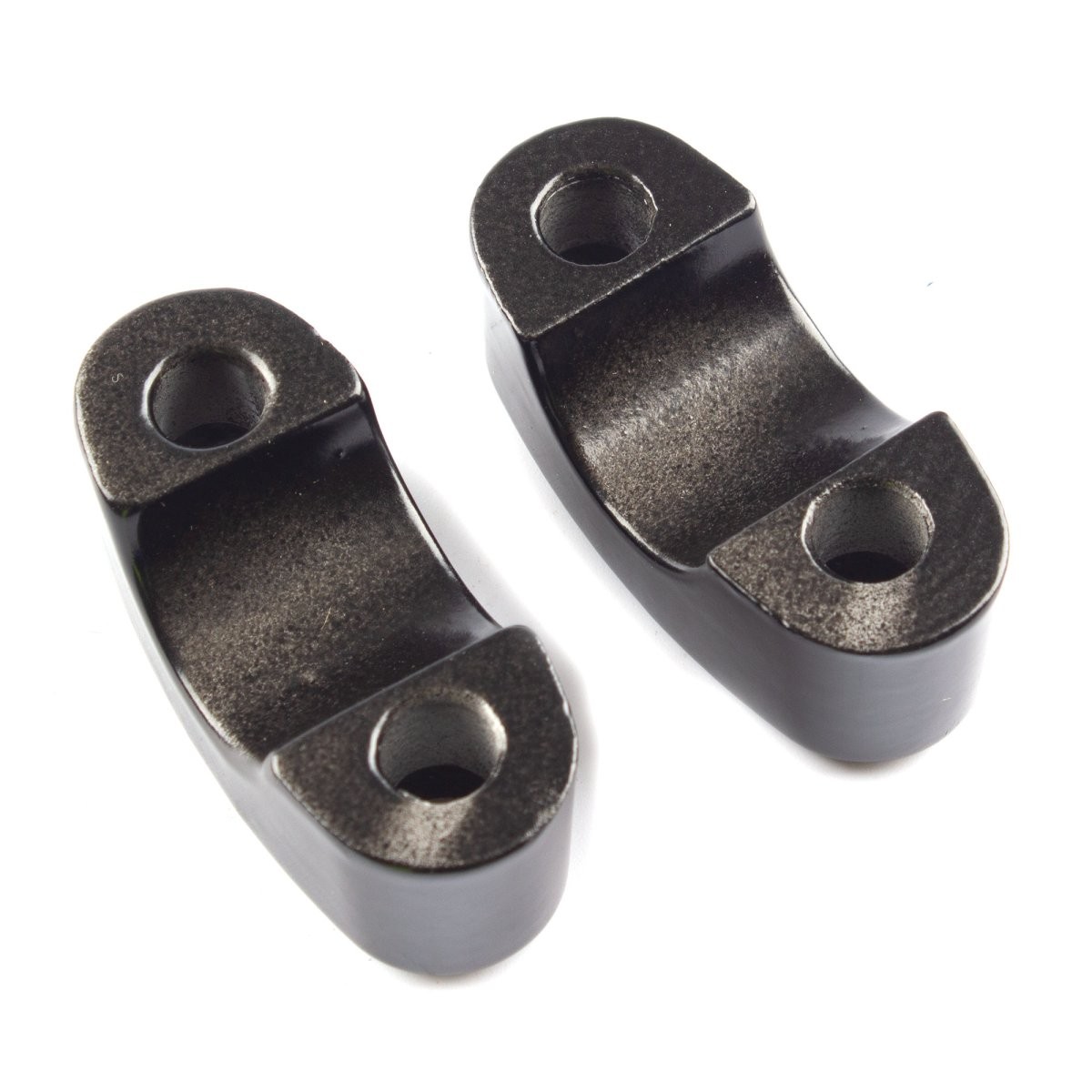 Handlebar Clamp for XF125R-E4 Silver Easy Installation Polished HNDBC007 Bolt-On