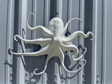 28" White Octopus Half Mount Replica - Quick Production