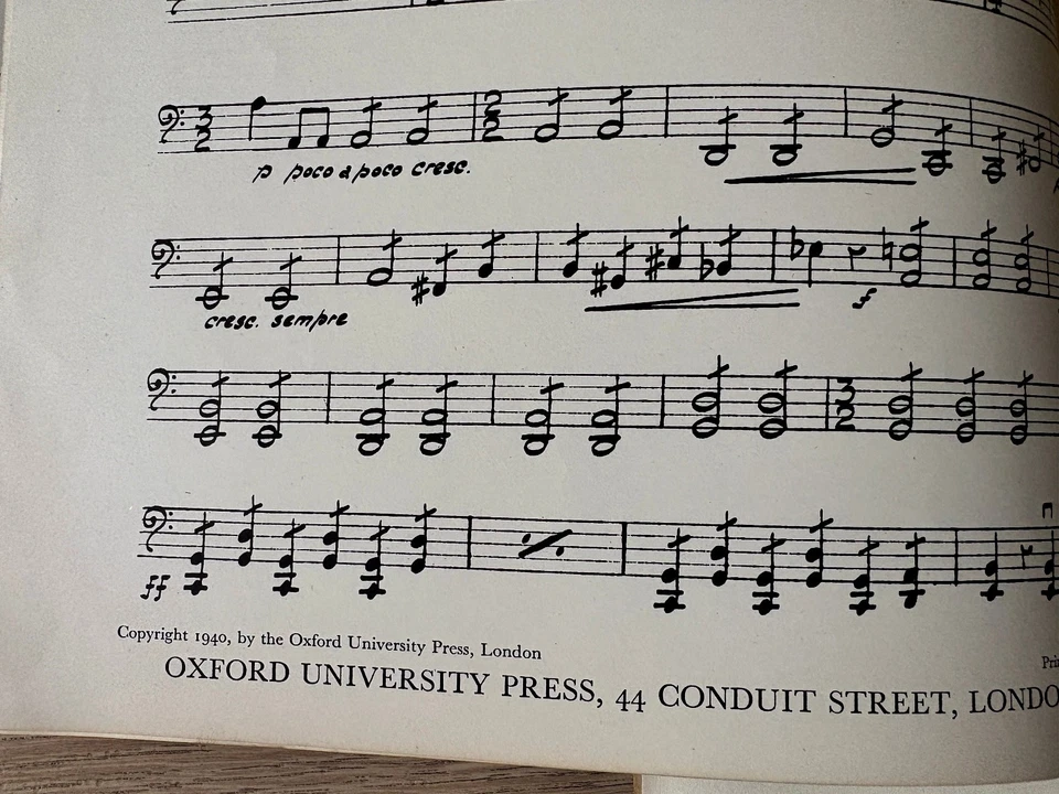 HERBERT MURRILL STRING QUARTET 4 X SHEET MUSIC BOOKS (1940) ENGLAND - Image 4 of 4