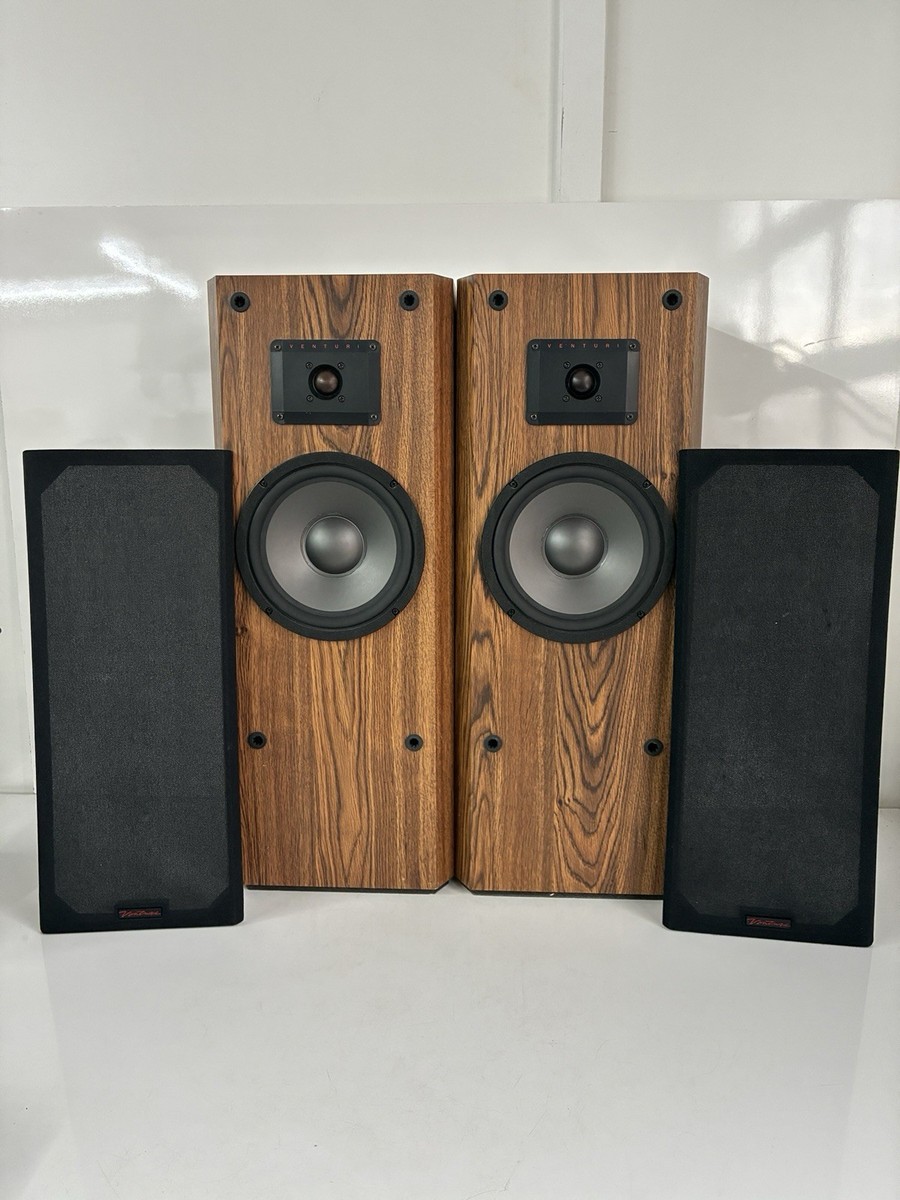 Vintage Pair of BIC America Venturi V820 speaker system 8 Ohm Made