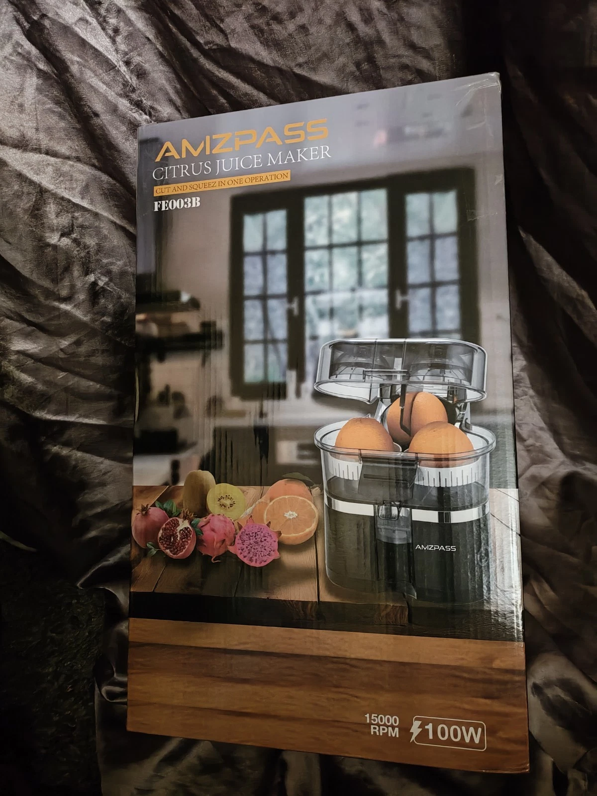 Amzpass Citrus Juicer Maker Cut and Squeeze One Operation Powerful Slicing Blade
Opens in a new wind