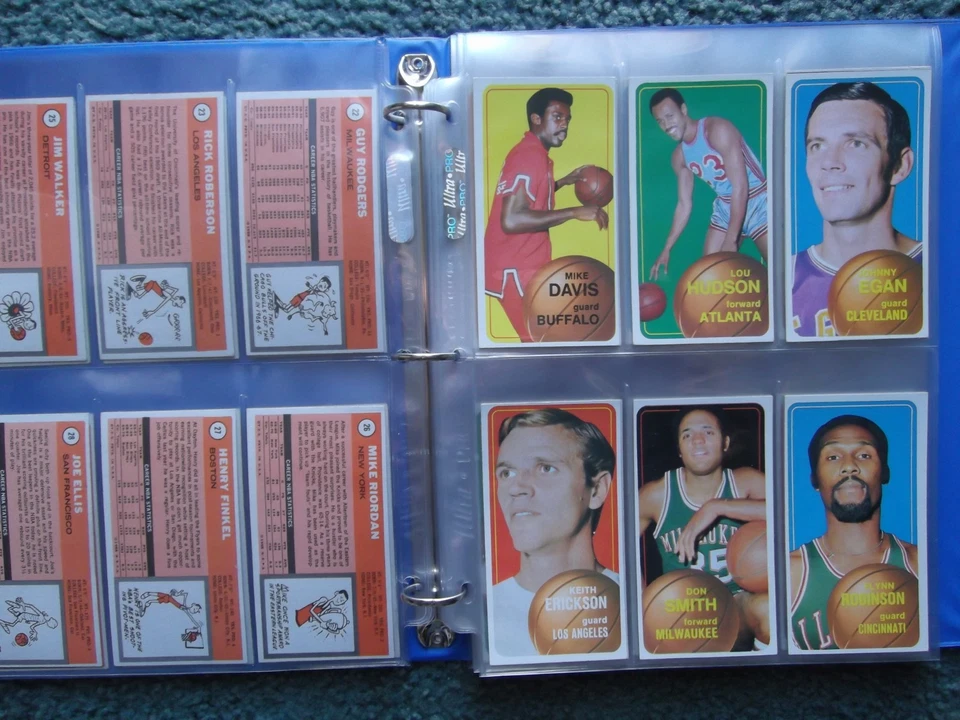 1970 - 71 TOPPS 篮球近完整套装(111/175)带明星、RC、名人堂 — 第 4/4 张图片