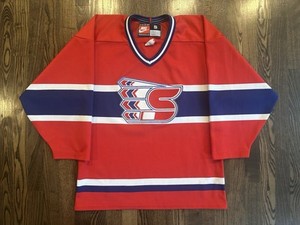 Spokane Chiefs Any Name Number Sewn Hockey Jersey On Top Spokane