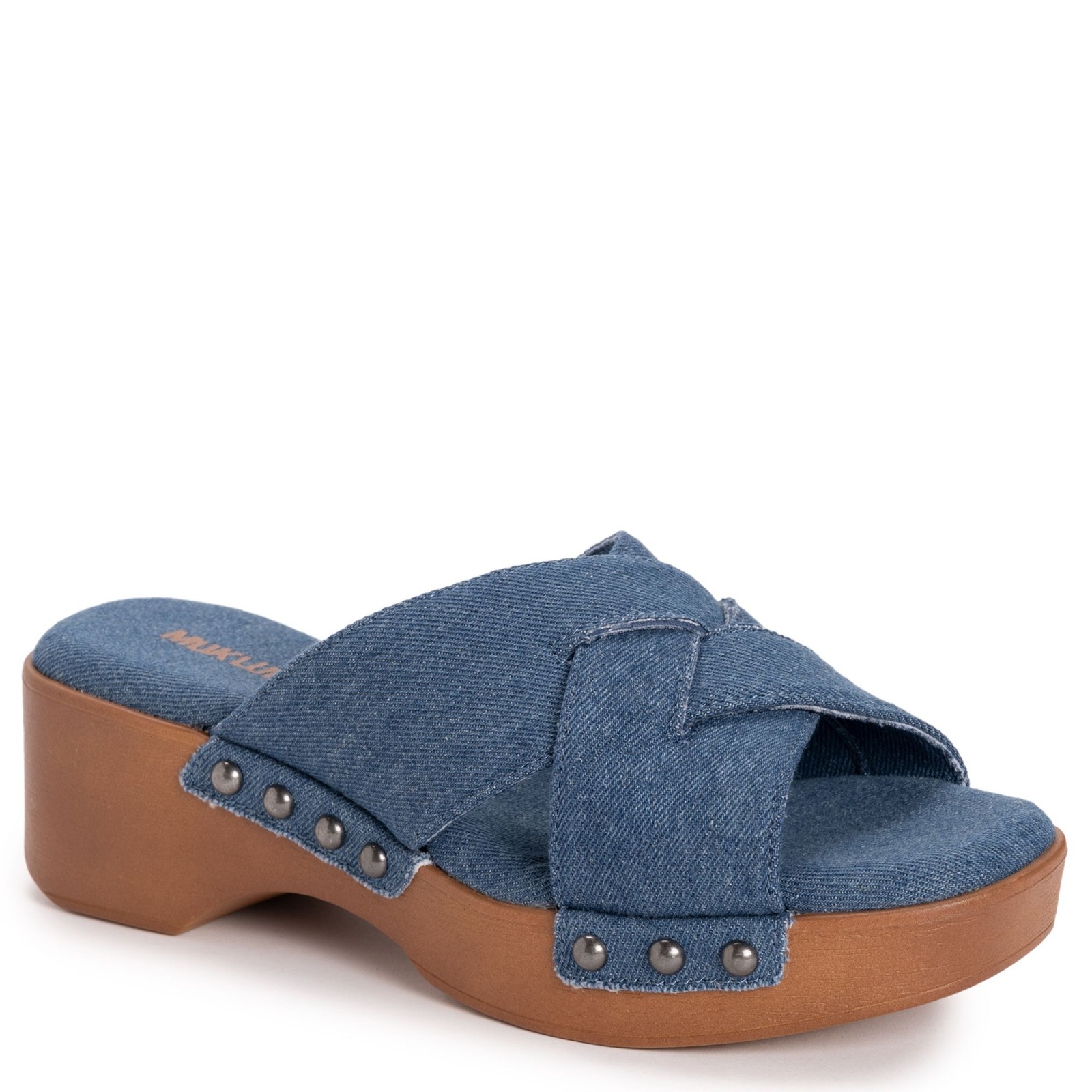 Женские сандалии MUK LUKS Cadence Sandal 9 BM США - Деним 9190₽