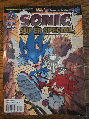 Sonic Super Special #6 Archie Comics Foil Cover 2013 SEGA Dr Robotnick Hedgehog
