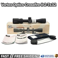 Vortex Optics CrossfireII 2-7x32 CF2-31003 Dead-Hold BDC MOA Reticle US shipping