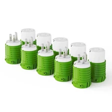 Extension Cord Ends Male and Female, Plug & Connector Set, 3 Prong, 15Amp, 12...