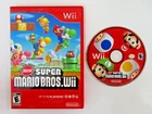 NINTENDO Wii VIDEO GAME NEW SUPER MARIO BROS.WII TESTED WORKS