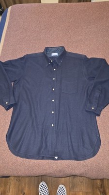 1970's Vintage Navy Blue Pendleton Has A Few Small Holes See Pics