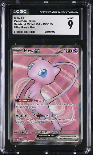 Mew ex S&V 151 #193, CGC 9