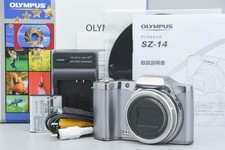 Olympus SZ-14 Silver 14.0 MP Digital Camera w/ Box