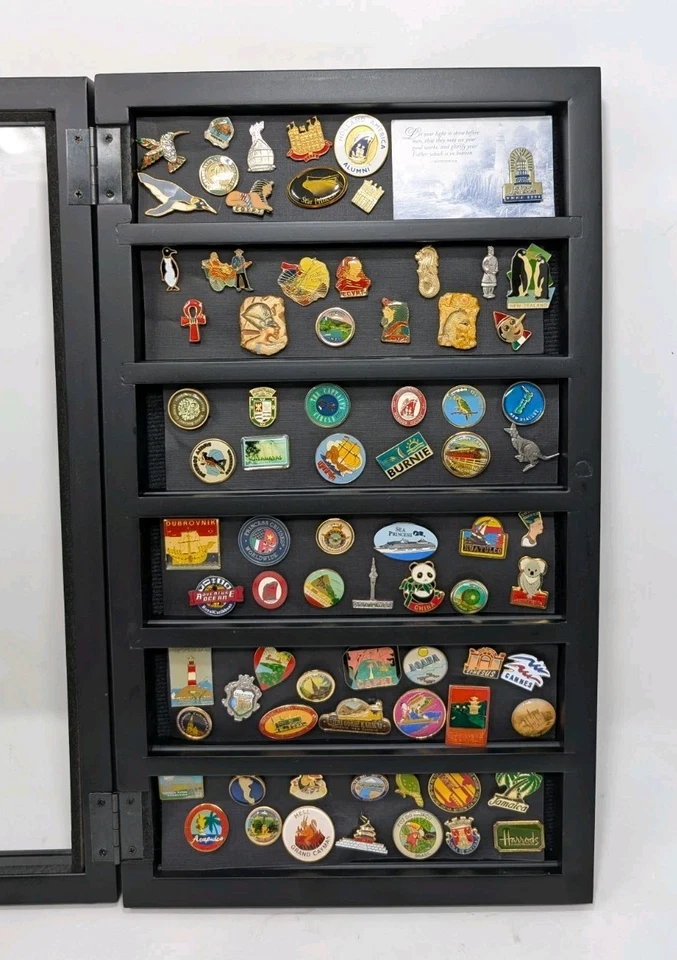 混批77翻领别针、城市各州、国家纪念品。 — 第 2/4 张图片