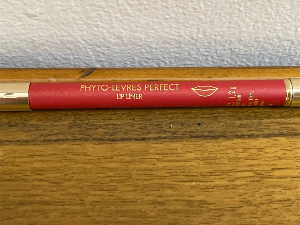 Lápiz labial rojo rubí Sisley Phyto-Levres Perfect Lip Liner 7 0,04 oz, 1,2 g nuevo en caja Foto 4 de 4