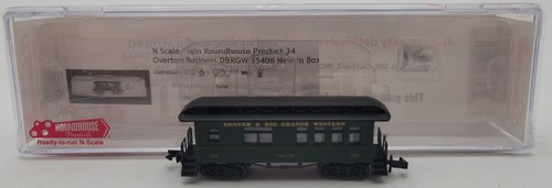 Roundhouse 85406 N 34' D&RGW Overton Business #326 LN/caja | Condition: Used