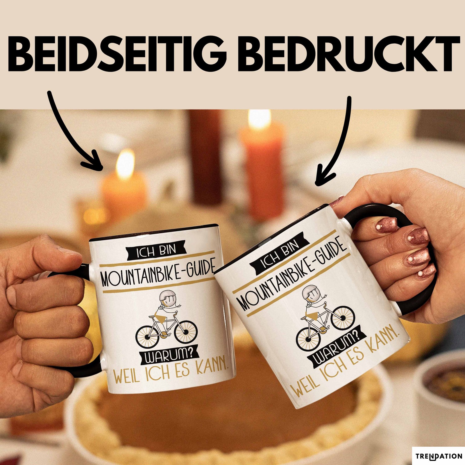 Tazza Guida Mountain Bike Regalo Sono Guida Mountain Bike Perché Perché Lo Io K foto 4