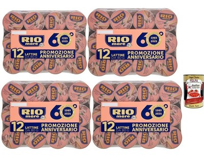 Rio Mare Thunfisch in Olivenöl 48x80g Mega Vorrat Proteinreich +Polpa