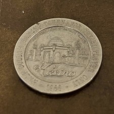 El Casino - Freeport, Grand Bahama - 50c Token - 1968