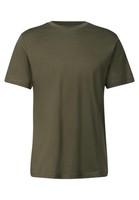 Herren T-Shirt Baumwolle Basic Kurzarm GrößE M Schwarz 100% Baumwolle