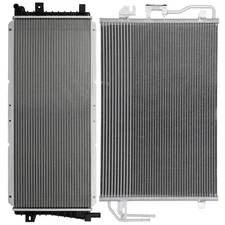 Aluminum Radiator & AC Condenser Cooling Kit For 2008 Mercury Mariner