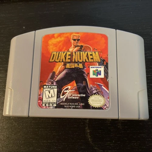 New ListingDuke Nukem 64 (Nintendo 64, 1997) Cleaned / Tested / Authentic - N64