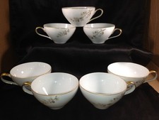 Fuji Pine by ACI Porcelain Teacups Set of 7 Discontinued ACIFUP