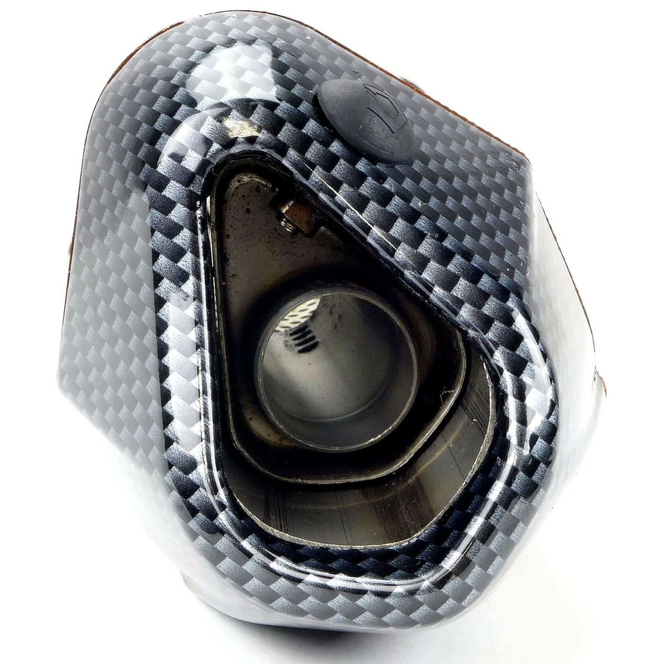 Silenciador de escape de rendimiento sin cordones para motocicleta 2FastMoto - negro 1111 Foto 2 de 4