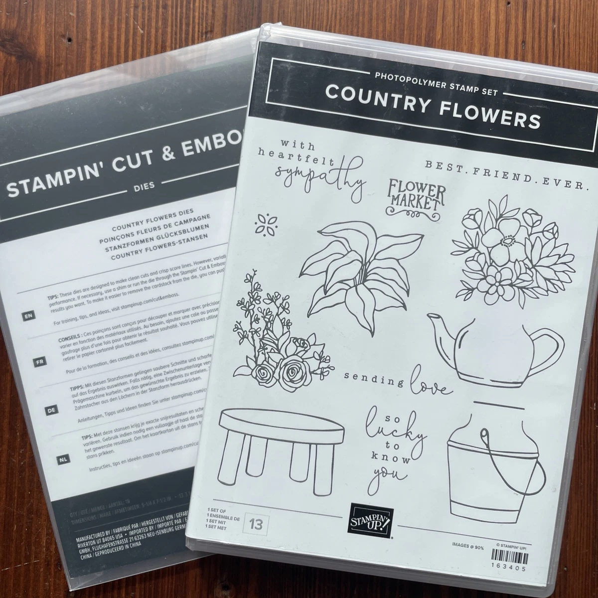stampin up flower die products for sale | eBay