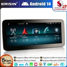 12,3" 128GB Android 14 Autoradio DAB+BT Mercedes C/GLC/X/V-Klasse W205 X253 X253