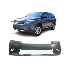 2011-2013 Toyota Highlander Primed Front Bumper Cover To1000374 521190e914