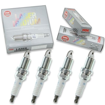 4pcs 2007 Mercruiser 8.1S HO NGK Laser Iridium Spark Plugs Inboard 8 Cyl GM ph