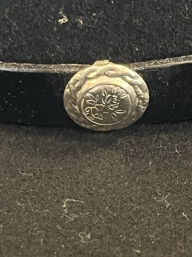 Eddy Bros Rogo II Größe 7 Cowboyhut schwarz 100 % Wolle hergestellt in den USA - Bild 4 von 12