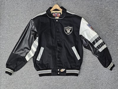Oakland Raiders VTG 90s Jeff Hamilton Varsity Jacket - NFL