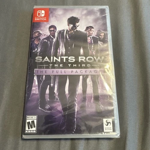Saints Row The Third The Full Package (Nintendo Switch) BRAND NEW FACTORY SEALED