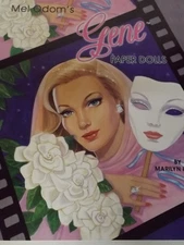 New Gene Marshall Paper Doll Book by Marilyn Henry B. Shackman Co. 2002 Uncut