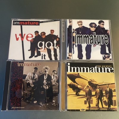 Immature 4   LOT: You Got IMPORT, Playtyme Is Over, Journey, We Got It | VG+