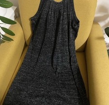 Mango Evening Glittery Dress Size Small