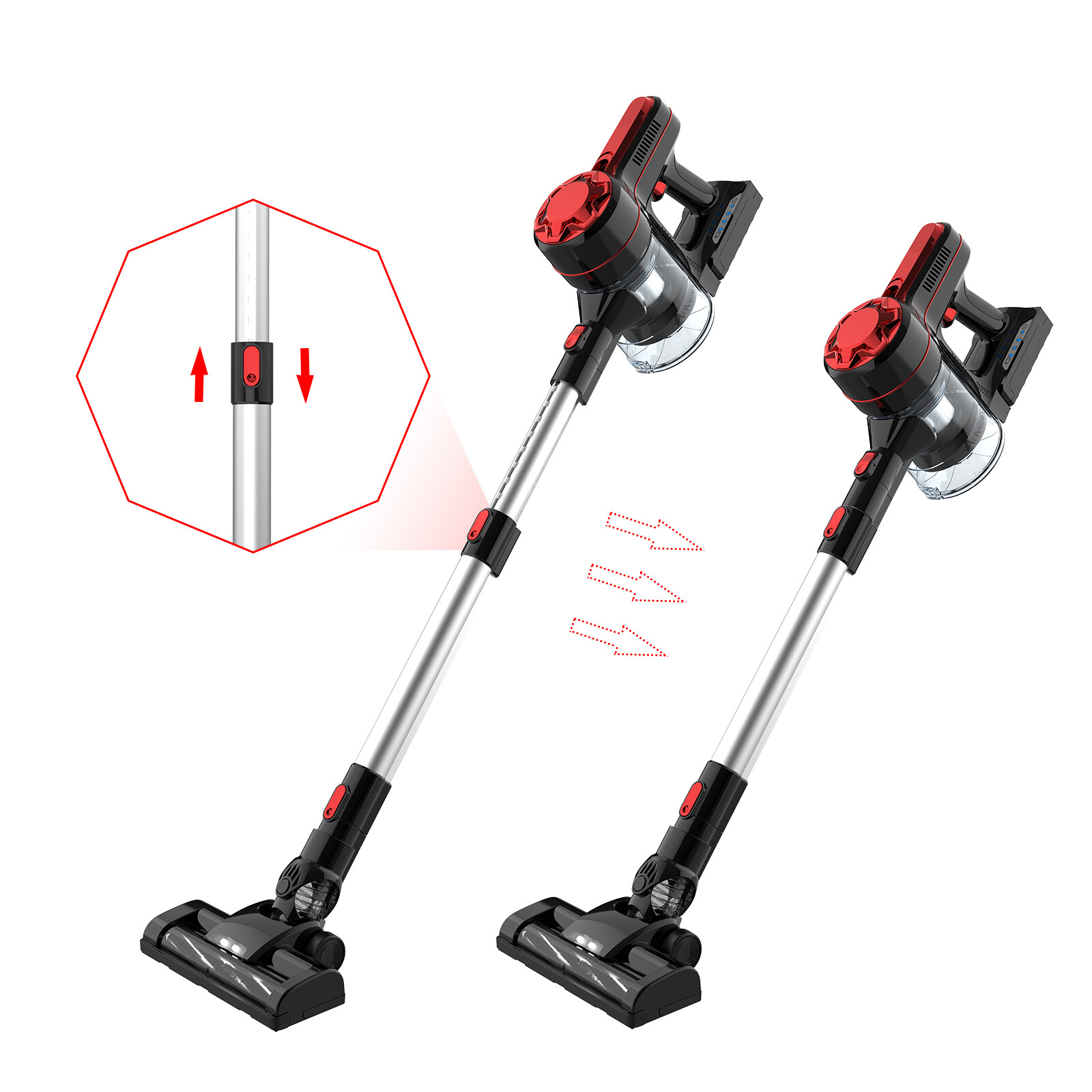 Advwin Handheld Cordless Vacuum Cleaner Bagless Stick Handstick