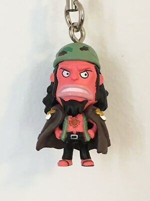 One Piece Fisher Tiger Small Plastic figure Keychain 10k vs. 10 series