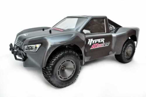 HoBao 1/10 HYPER SC 2.0 Brushless Short Course Truck RTR Metallic Gray Body - Picture 2 of 12