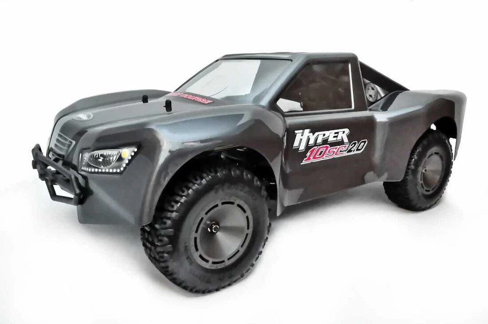 HoBao 1/10 HYPER SC 2.0 Brushless Short Course Truck RTR Metallic Gray Body - Image 2 of 4